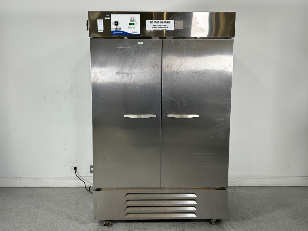 Image of Fisher Scientific Isotemp Double Door Refrigerator